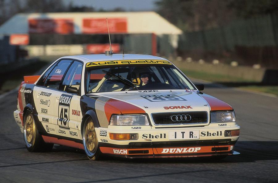 Audi V8 Quattro DTM 1990 года выпуска. Фото 1. VERcity